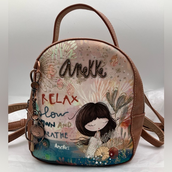 ANEKKE Backpack - Multicolor Mediterranean - Picture 1 of 16